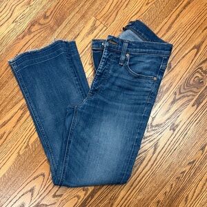 J. Crew Billie Demi Boot Crop Jeans